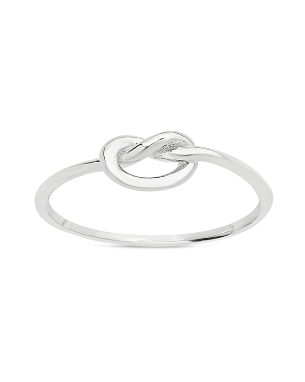 Love Knot Ring in Silver
