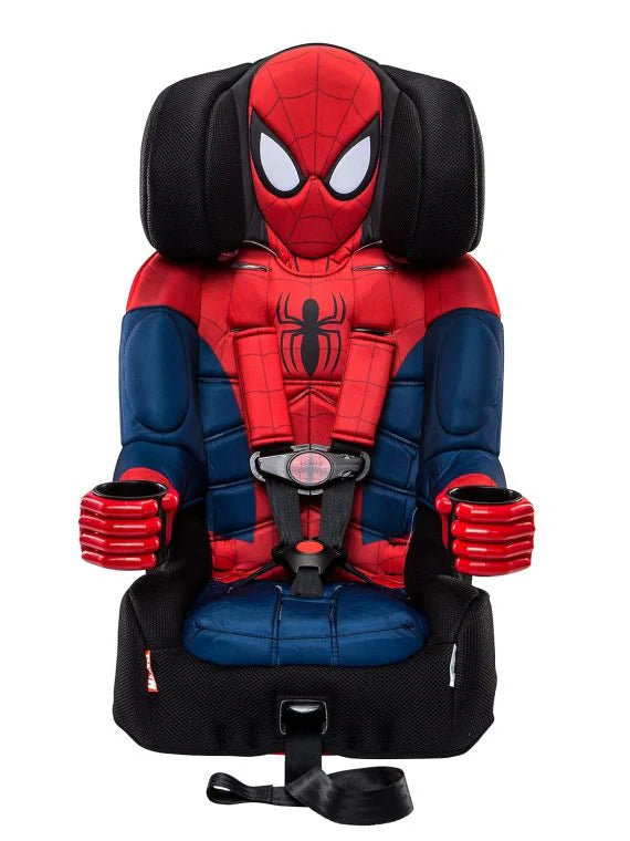 KidsEmbrace Marvel Spider-Man 2-in-1 Forward-Facing Booster Car Seat, 22-65 lbs/40-100 lbs