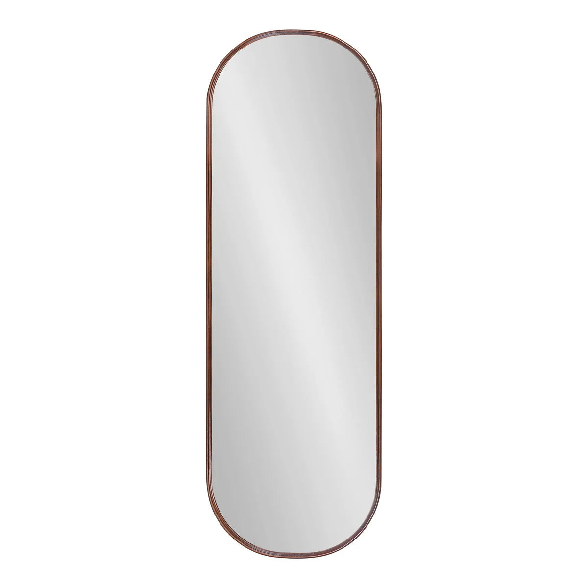 Capsule Framed Wall Mirror, 16x48, 18x24, 22x34, 24x36, Black, Bronze, Gold, Gray, Silver, Antique-Bronze