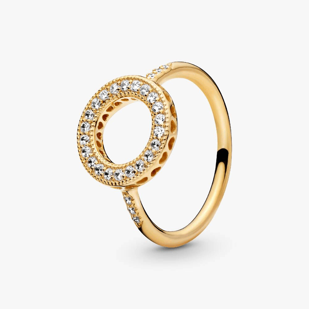 FINAL SALE - Sparkling Halo Ring