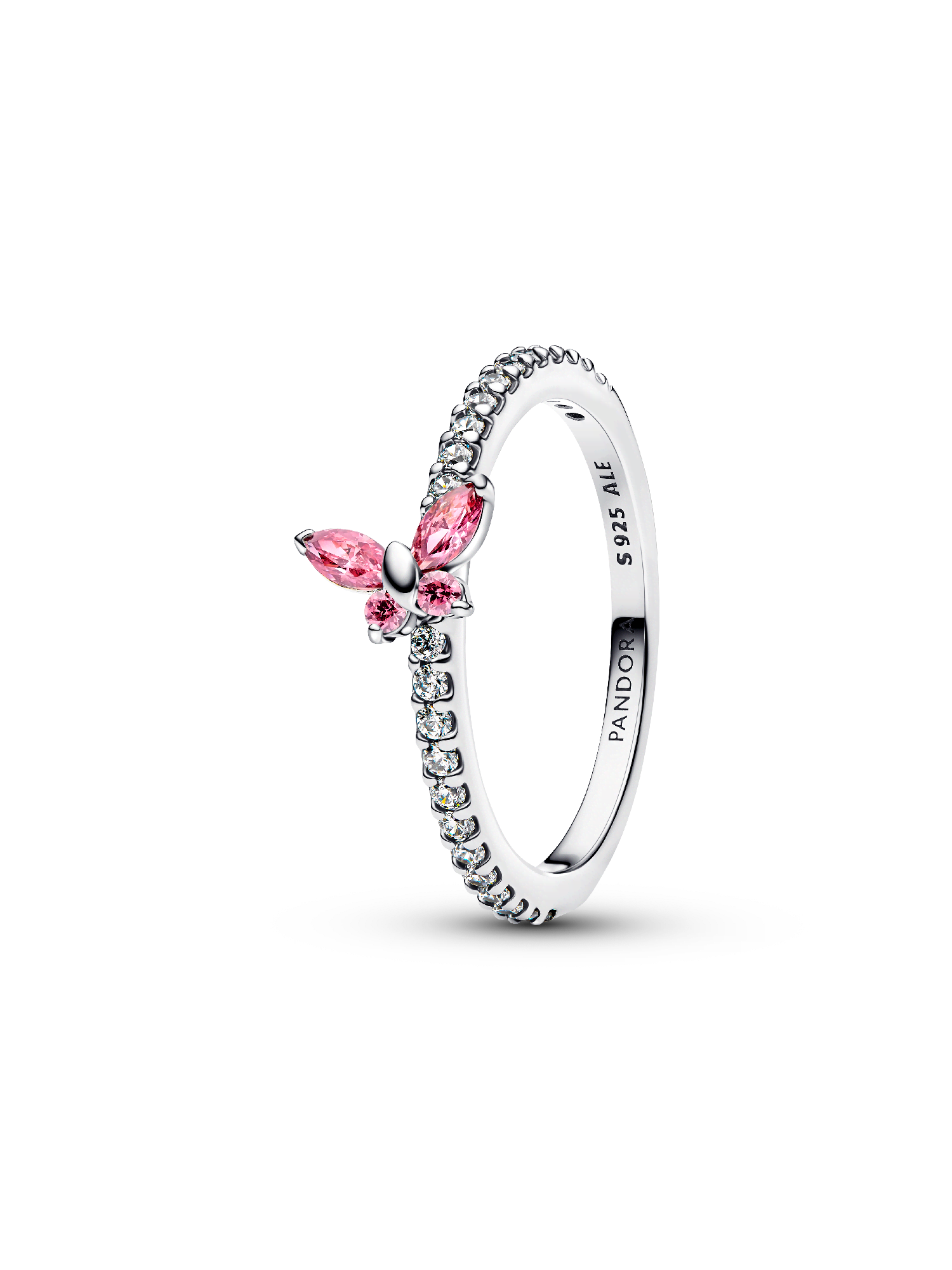 Sparkling Butterfly Ring