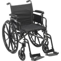 Drive Medical Lightweight Wheelchair 18-Inch Axle - Cruiser X4