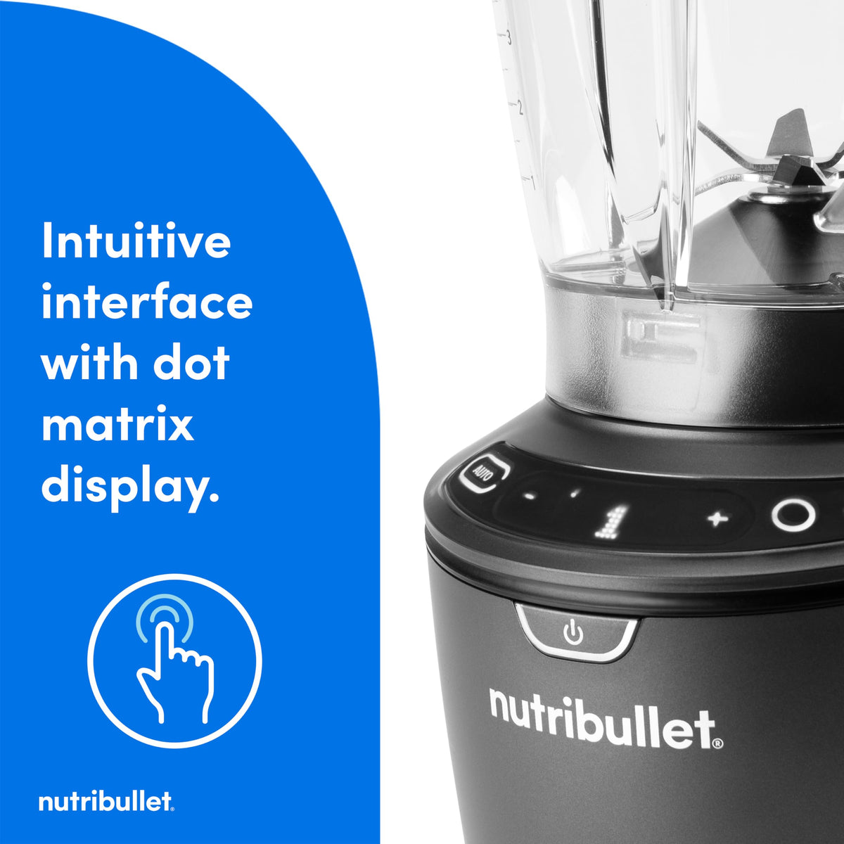 1400-Watt Multi-Function Countertop Blender Combo, 64 oz Pitcher, 32 oz And 24 oz Cups, Gunmetal-Gray