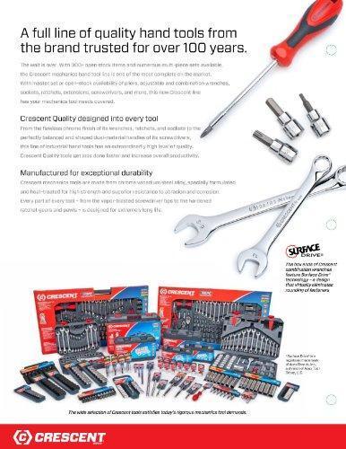Crescent General Purpose Tool Set, 170 Piece, Closed Case - CTK170CMP2