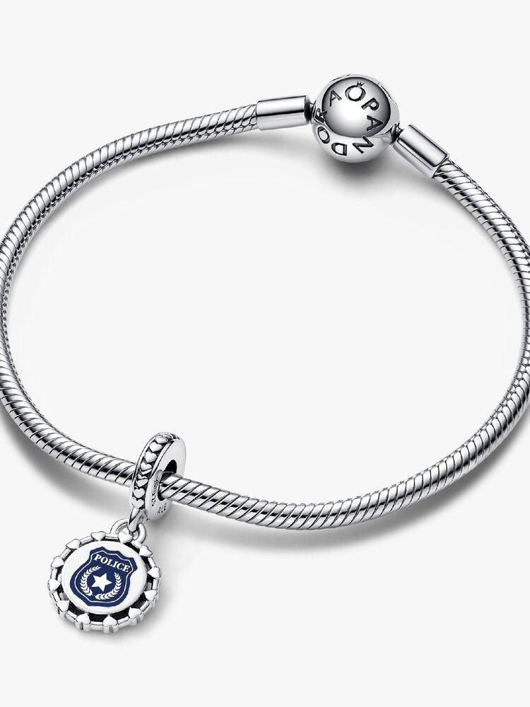 Engravable Police Dangle Charm