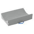 ECR4Kids SoftZone Contoured Baby Changing Pad, Grey/Light Grey, 28.25in x 17.75in x 6in