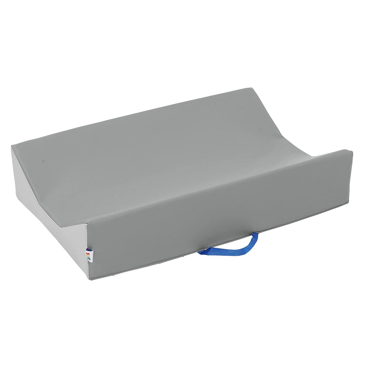 ECR4Kids SoftZone Contoured Baby Changing Pad, Grey/Light Grey, 28.25in x 17.75in x 6in