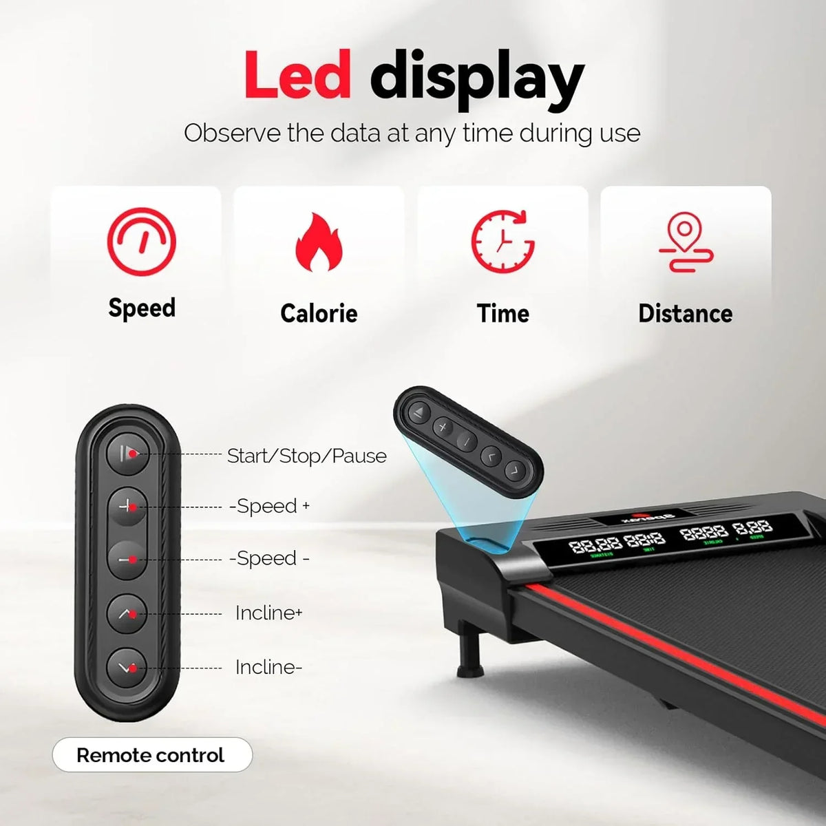 Walking Vibration Pad 2.5HP 39 x 21 x 3.5 in - RM-01
