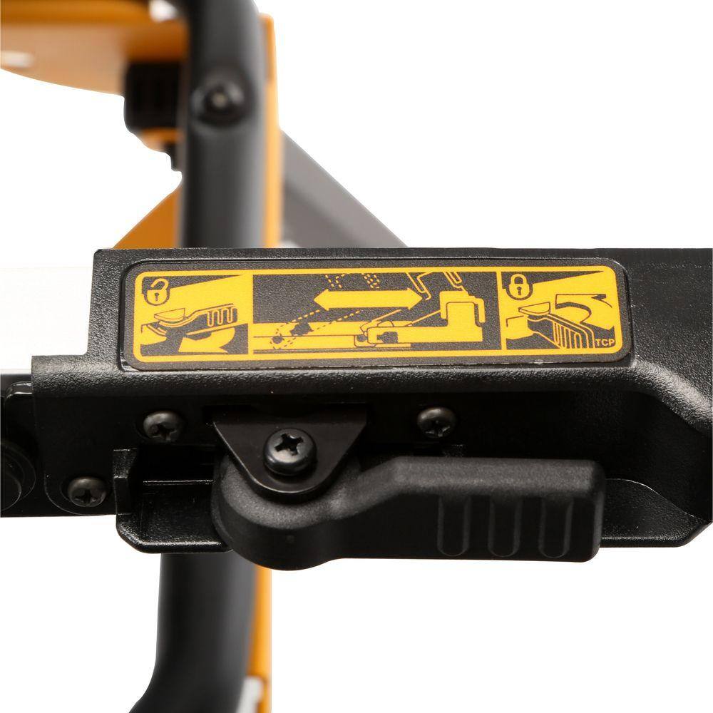 DEWALT 15 Amp Corded 10 in. Jobsite Table Saw With Rolling Stand - DWE7491RS