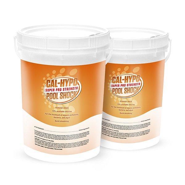 Cal-Hypo Pool Shock 50 LB Bucket, 73% Cal-Hypo, 70% Available Chlorine - 23217
