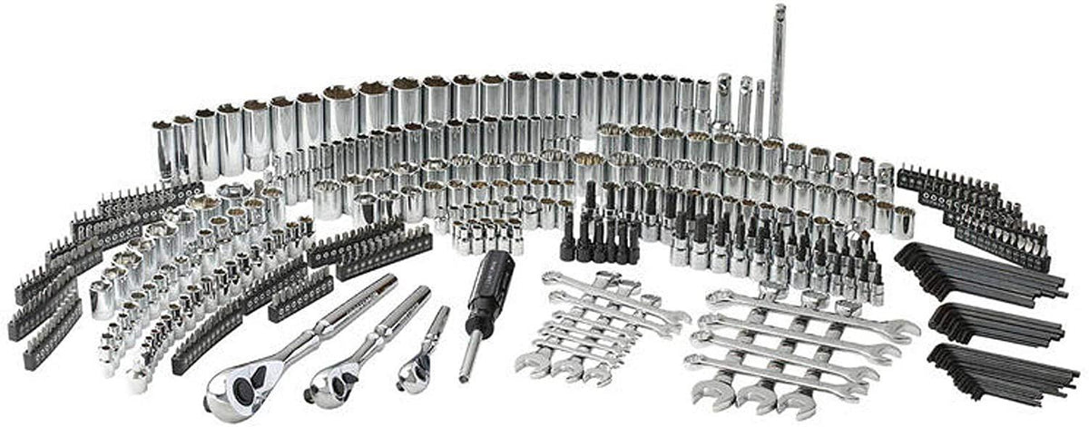 Craftsman 450-Piece Mechanics Tool Set With Ratchet, Sockets And Wrenches