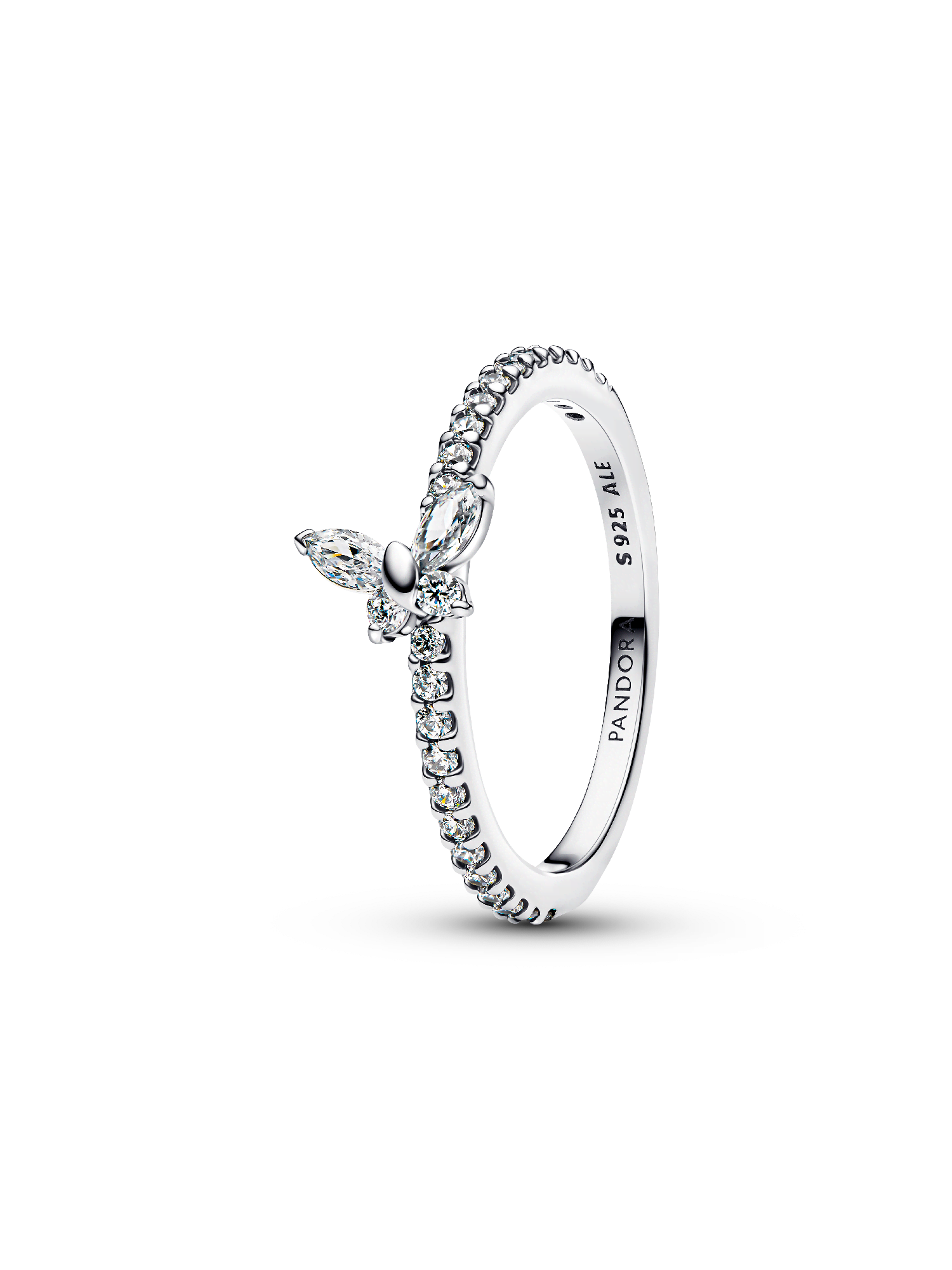 Sparkling Butterfly Ring
