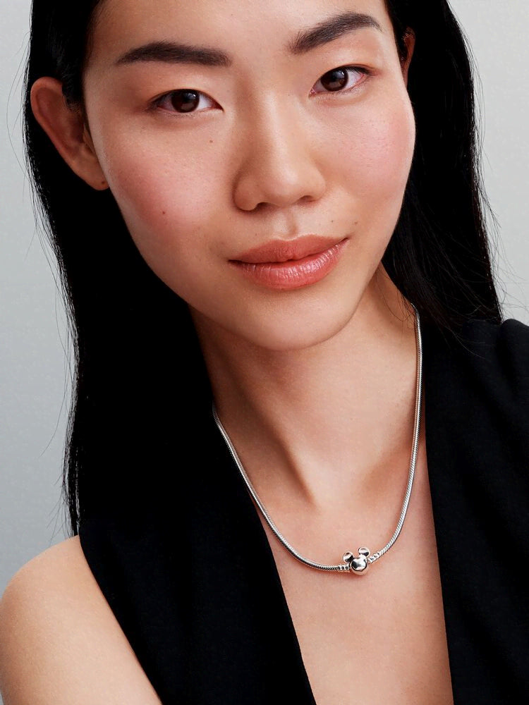 Disney Mickey Mouse Snake Chain Necklace