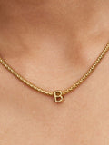 Letter B Alphabet Charm