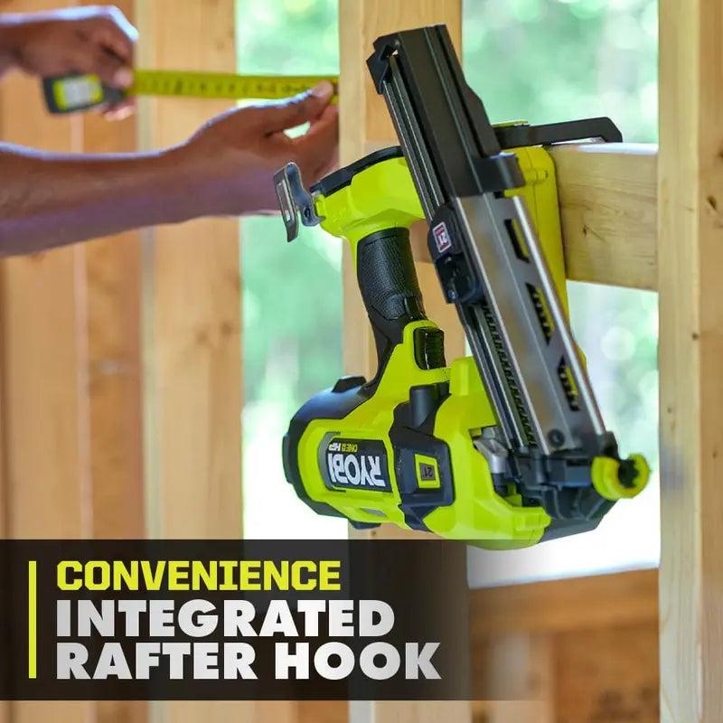 RYOBI ONE+ HP 18V Brushless Cordless AirStrike 21-Degree Framing Nailer - PBL345B