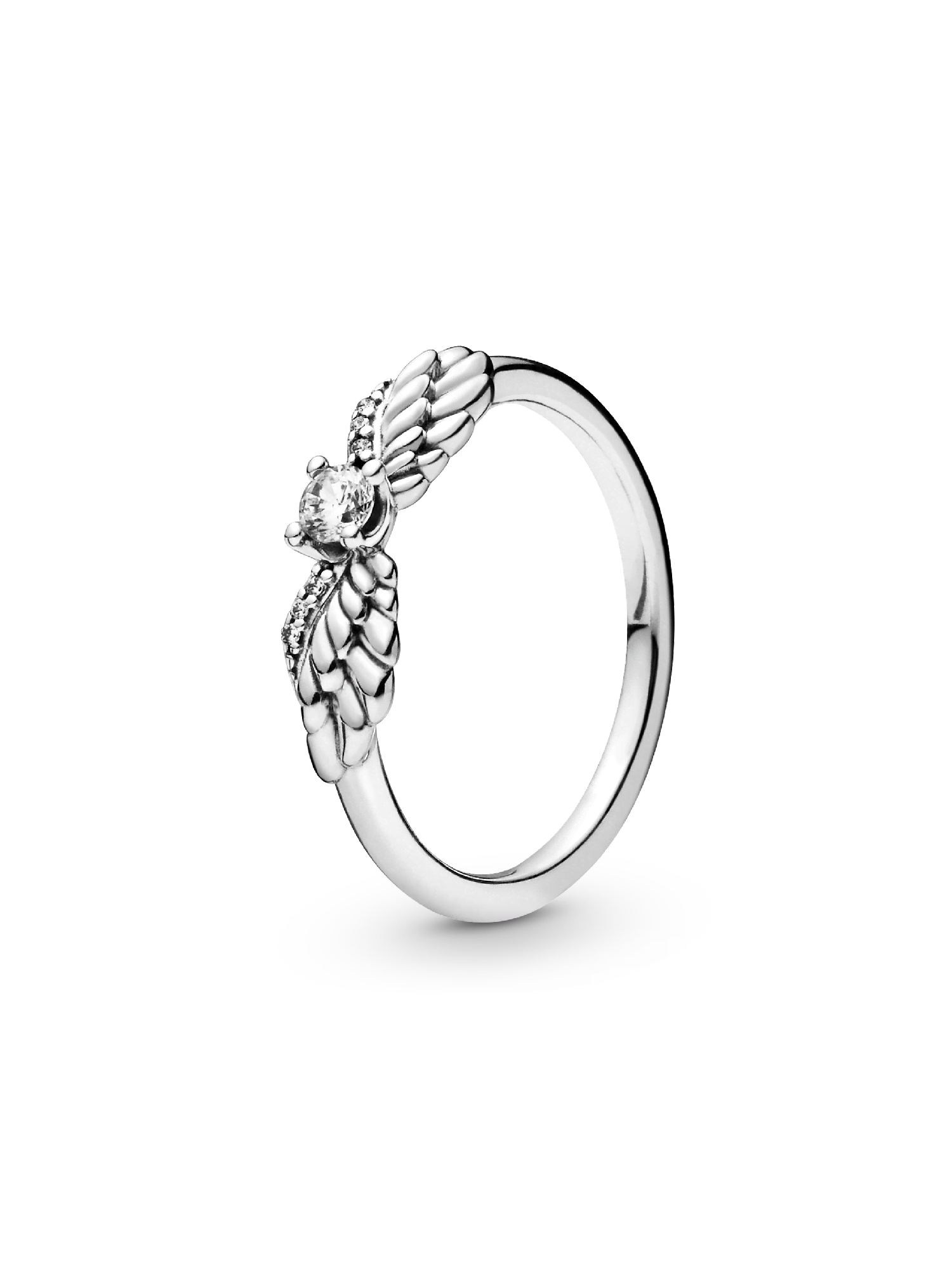 FINAL SALE - Sparkling Angel Wings Ring