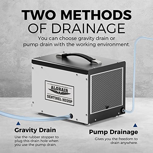 ALORAIR Crawl Space/Basement Dehumidifier 70 Pint With Drain Hose