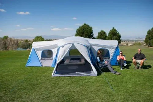 Hazel Creek 16-Person 3-Room Family Cabin Tent