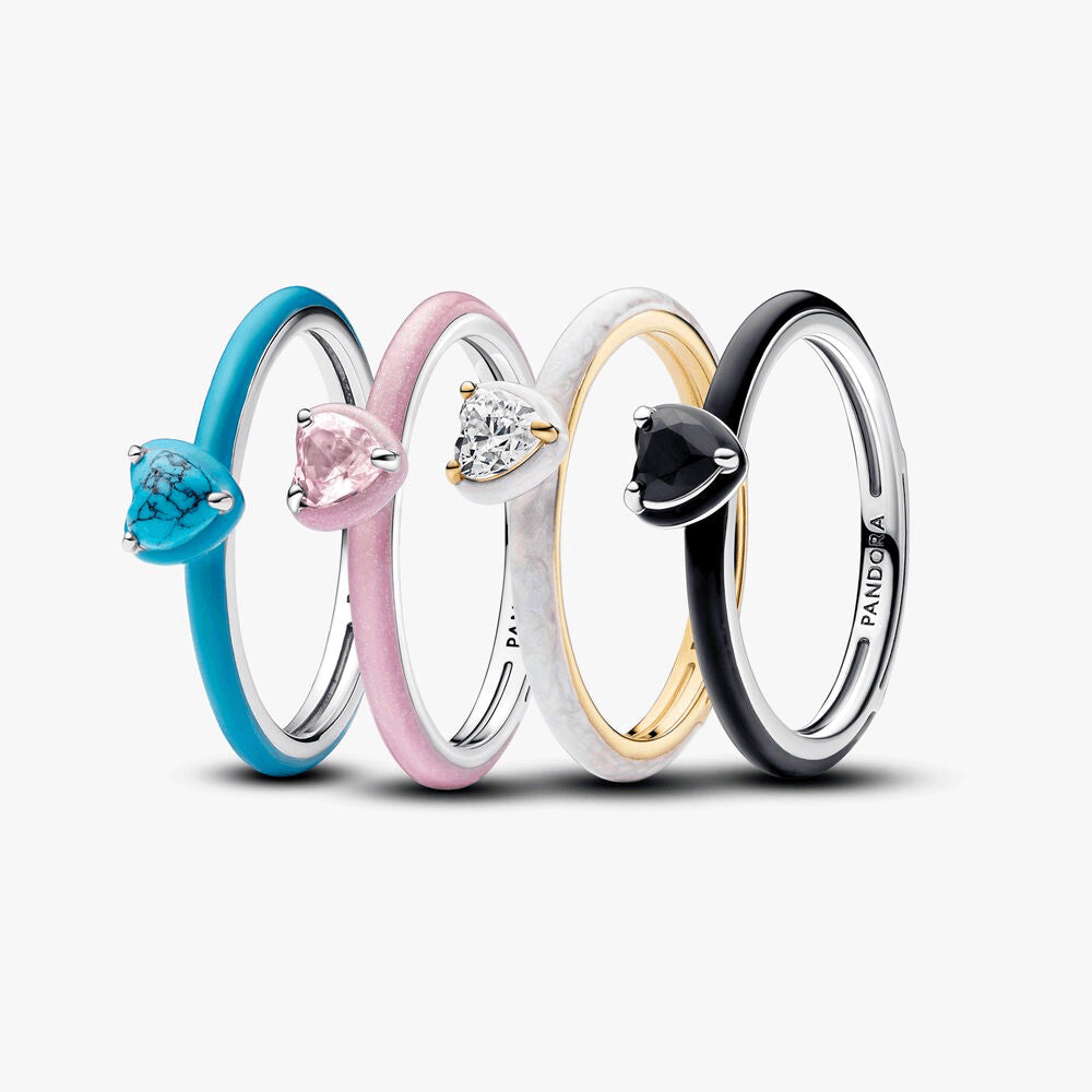 Chakra Foursome Rings Set