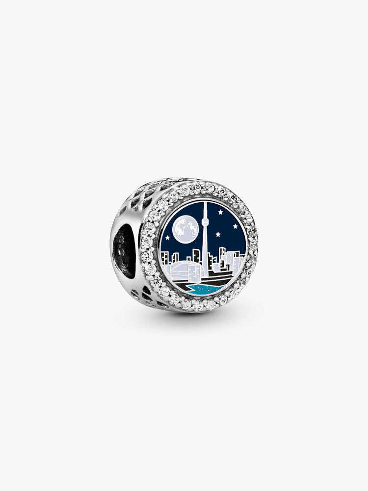 FINAL SALE - Vancouver Night Skyline Charm
