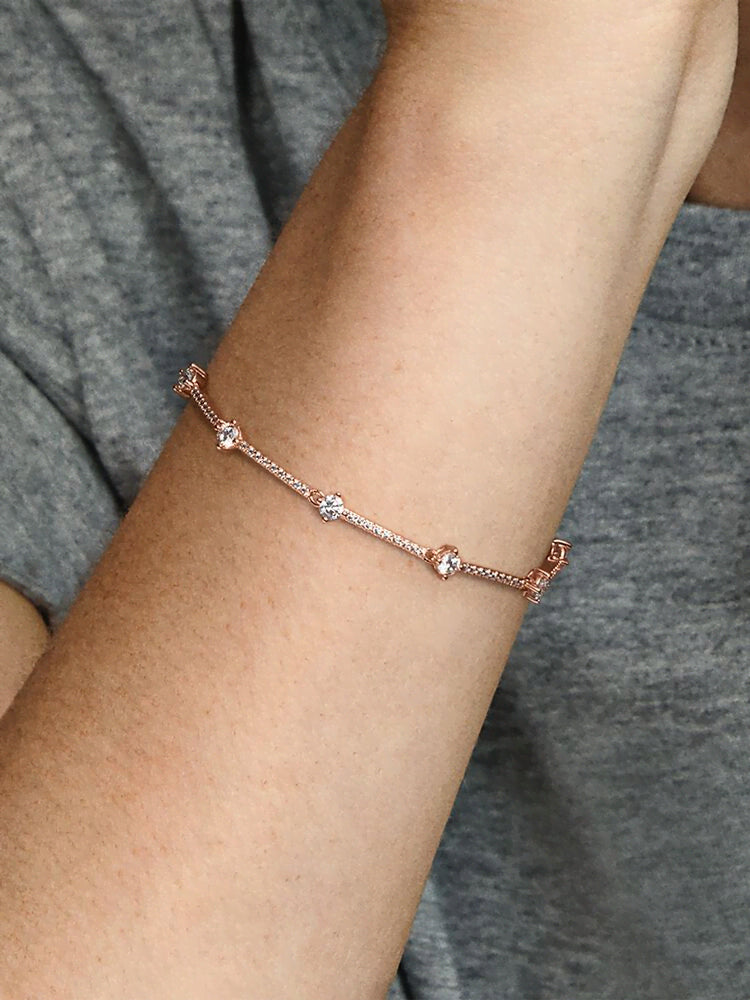 Sparkling Pavé Bars Bracelet