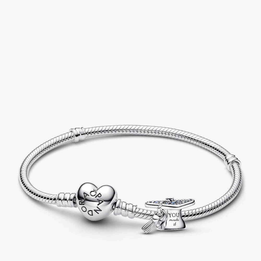 Congrats Grad Charm Bracelet Set