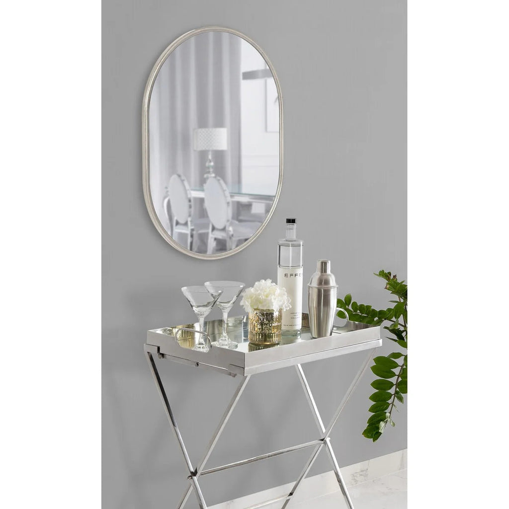Capsule Framed Wall Mirror, 16x48, 18x24, 22x34, 24x36, Black, Bronze, Gold, Gray, Silver, Antique-Bronze