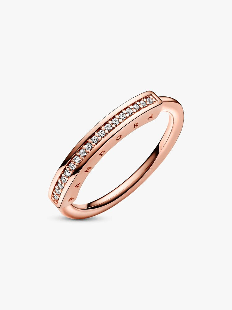 FINAL SALE - Pandora Signature I-D Pavé Ring