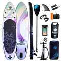 AISUNSS Inflatable Stand Up Paddle Board 11ft Fishing SUP With Accessories