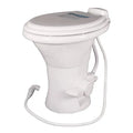 Dometic Standard-Height RV Toilet, White Porcelain Bowl, 18 Inch - 302310181