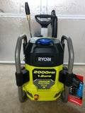 Ryobi Cold Water Electric Pressure Washer 2000 PSI 1.2 GPM
