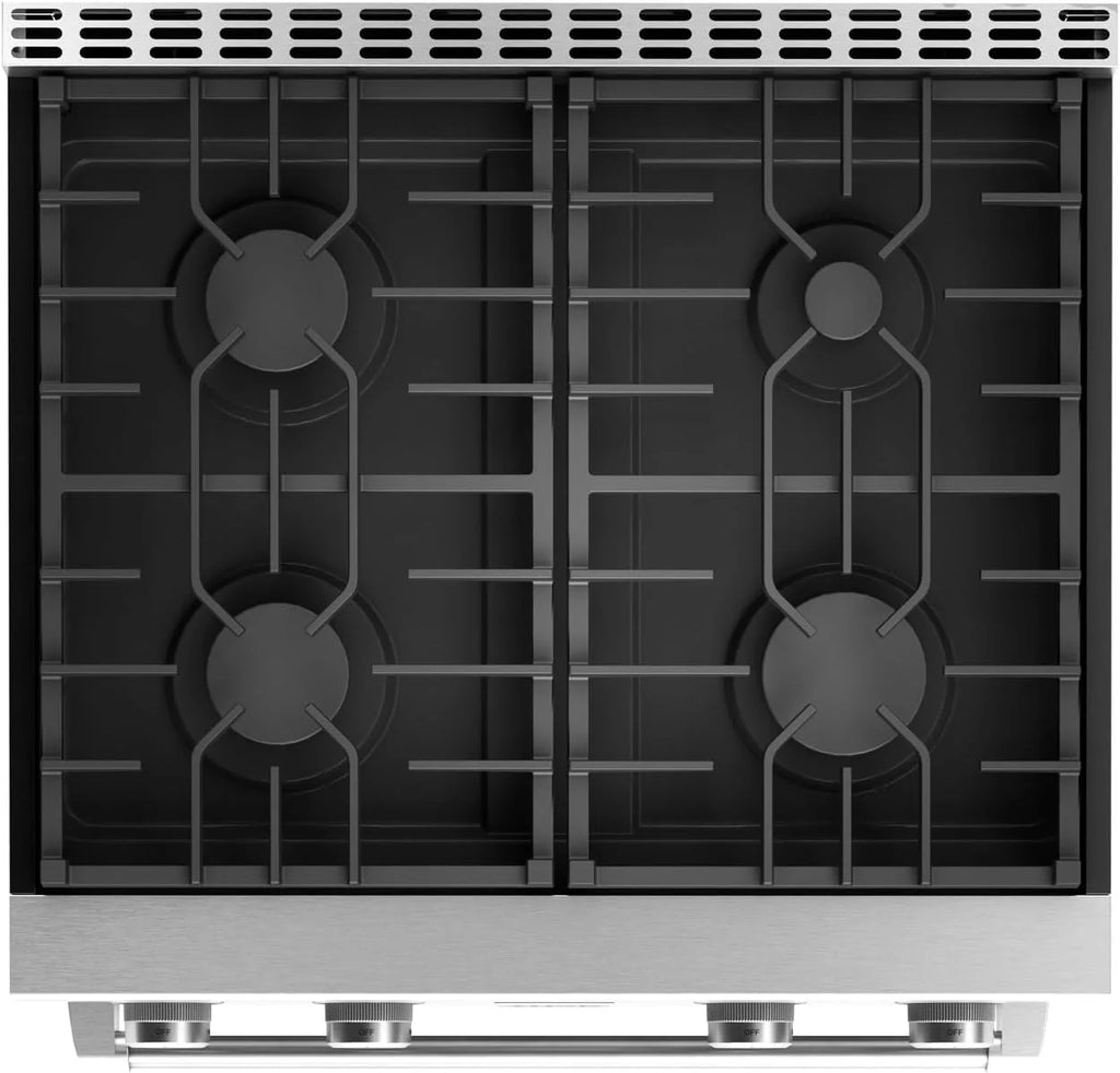 Thor Kitchen 30-Inch Gas Range, Stainless Steel, 4.8 Cubic Feet - ARG30