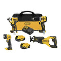DEWALT 20V MAX XR 4-Tool Power Tools Combo Kit - DCK449P2