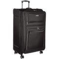 Kenneth Cole REACTION Rugged Roamer Softside Expandable Spinner Luggage, Black, 28-Inch Checked