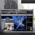 Delta Children Low Twin Loft Bed Tent Curtain Set - Batman