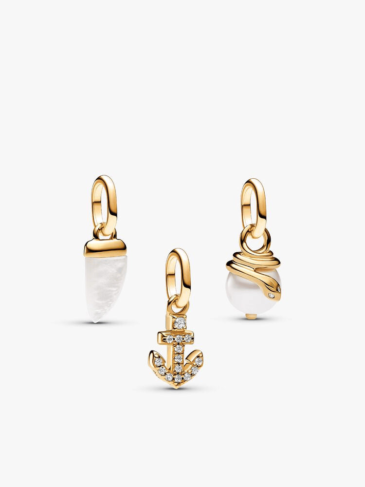 Pandora ME Nautical Anchor Charm Trio
