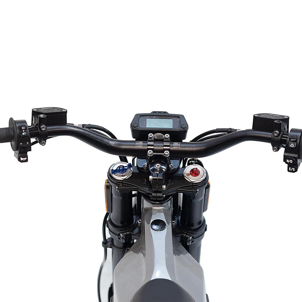 GoTrax Electric Dirt Bike, 50 mi Max Range, 53 mph Max Speed, 8000W - Everest