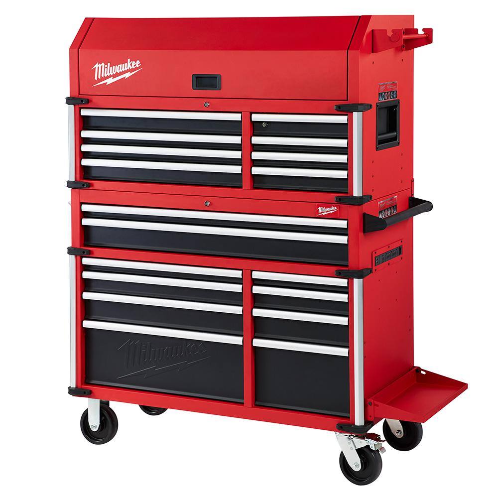 High Capacity 46 in. 18-Drawer Tool Chest And Cabinet Combo - 48-22-8546