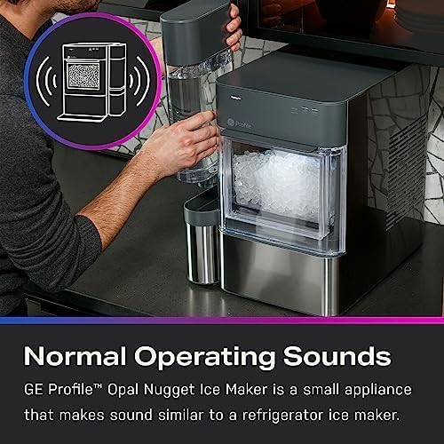 GE Profile Opal 2.0 XL Countertop Nugget Ice Maker, 1 Gallon Tank, 38 Lbs In 24 Hours - XPIOX3SCSS