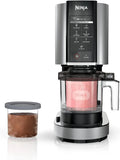 7-in-1 Ice Cream Maker With 2 Pint Containers And Lids - Silver