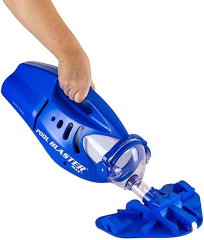 Pool Blaster Handheld Cordless Pool Vacuum, Blue And White - Max 30000ML