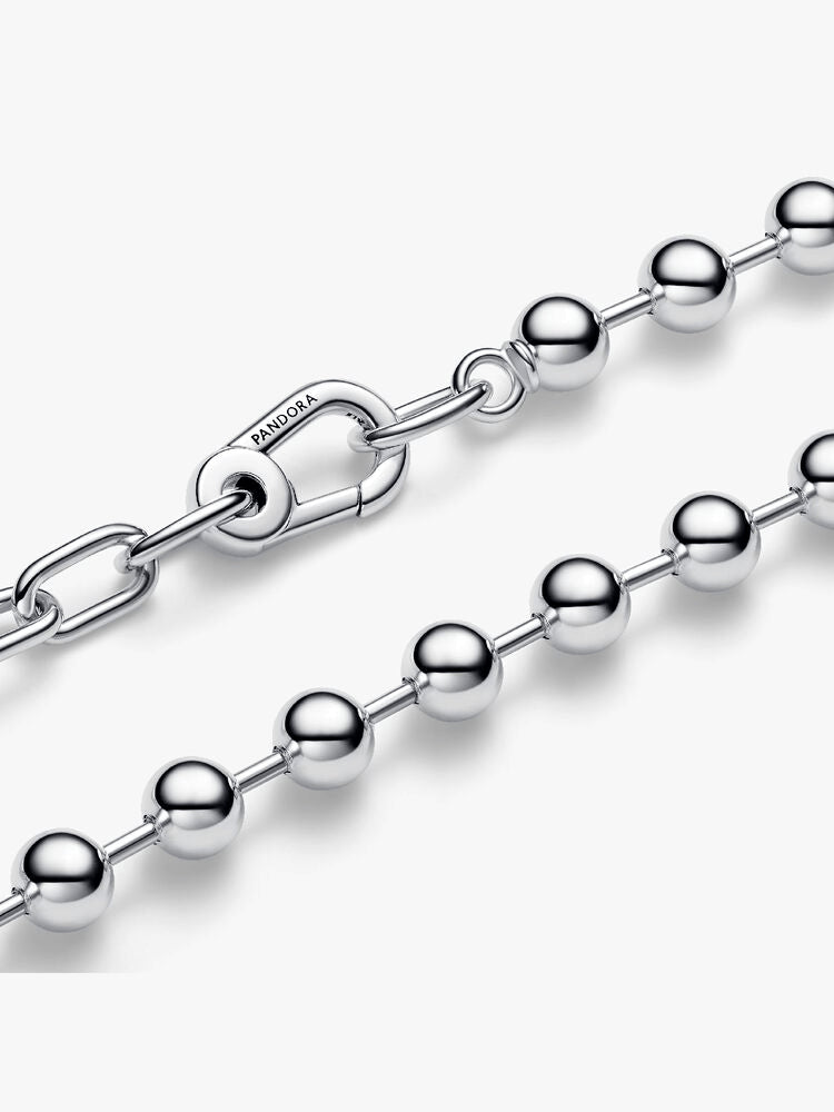 Pandora ME Metal Bead & Link Chain Necklace
