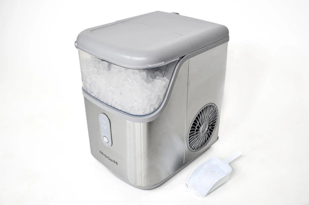 Frigidaire Nugget Ice Maker, 33 Lbs., Black Stainless Steel - EFIC228