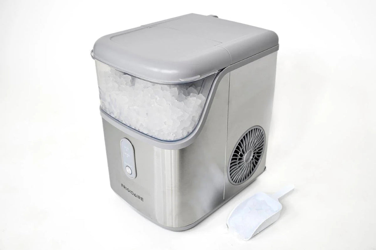 Frigidaire Nugget Ice Maker, 33 Lbs., Black Stainless Steel - EFIC228