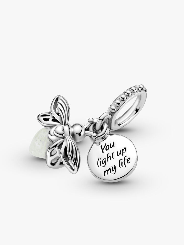 Glow-in-the-dark Firefly Dangle Charm