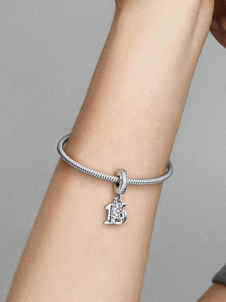 15th Birthday Dangle Charm