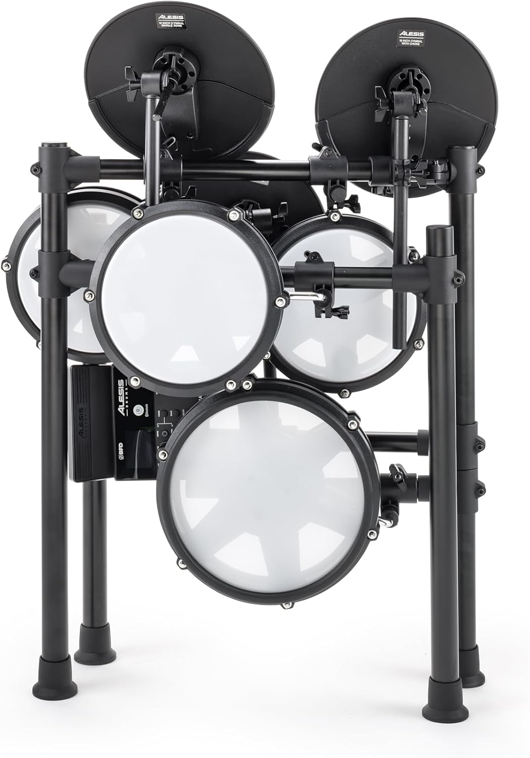 Alesis 8-Piece Electronic Drum Set With Mesh Pads And Bluetooth - Nitro Max