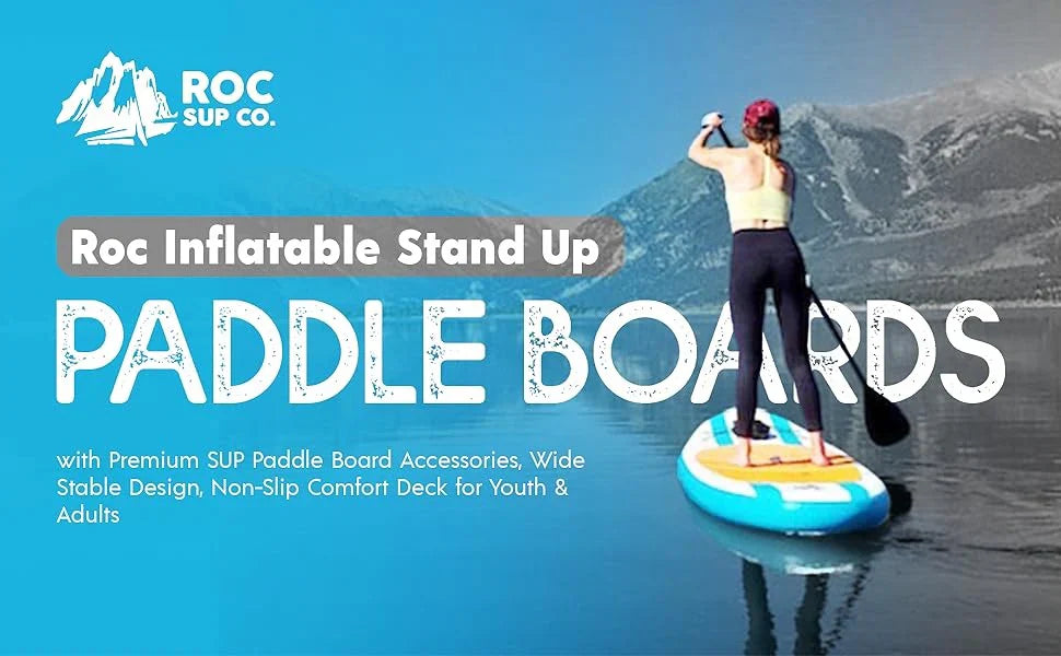 Roc Inflatable Stand Up Paddle Board 10 ft 6 in - uc-35301