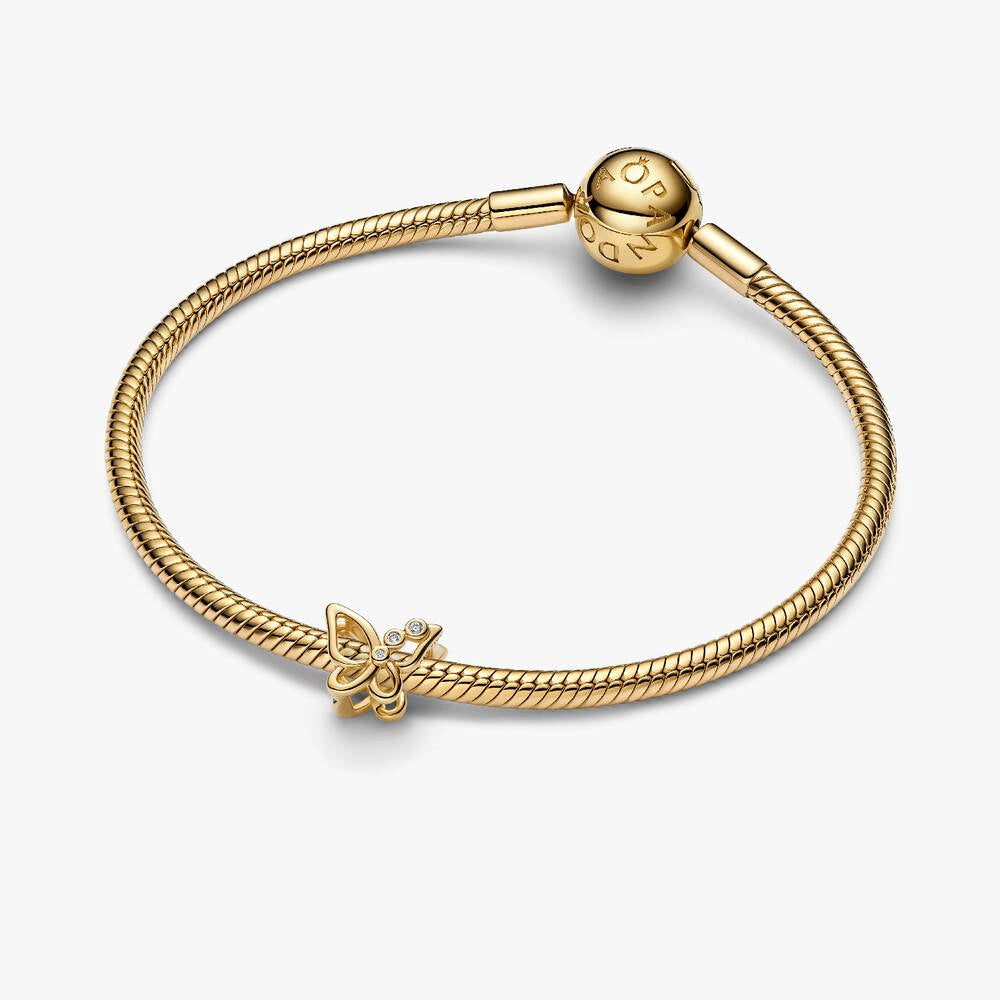 Butterfly Openwork Charm