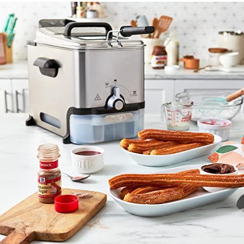T-Fal EZ Clean Pro Steel Deep Fryer With Basket - 3.5 Liter Oil Capacity